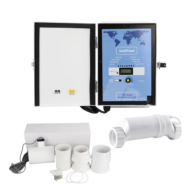 CFLH20 Factory Price Salt Water Pool Chlorinator Generator titanium electrode salt chlorinator for Inground pools