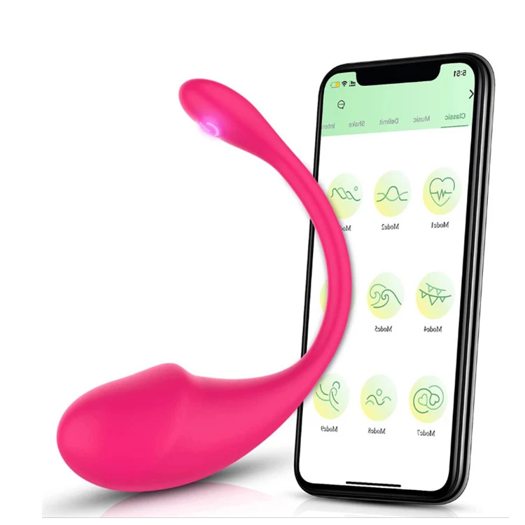 Wireless Remote Control Couple Sex Toy Smart App Control Wearable Rose Panty  Vibrator For Women