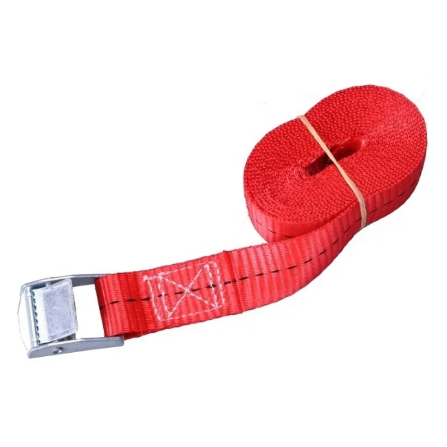 Motorcycle quick release 250 kg 6 meters cam buckle tie down straps