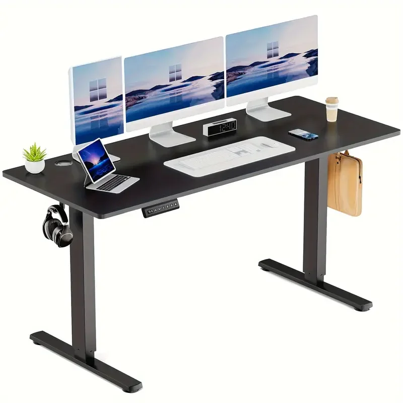 Fashion office ergonomic office table sit and stand frame adjust desk 2 m with strong motor