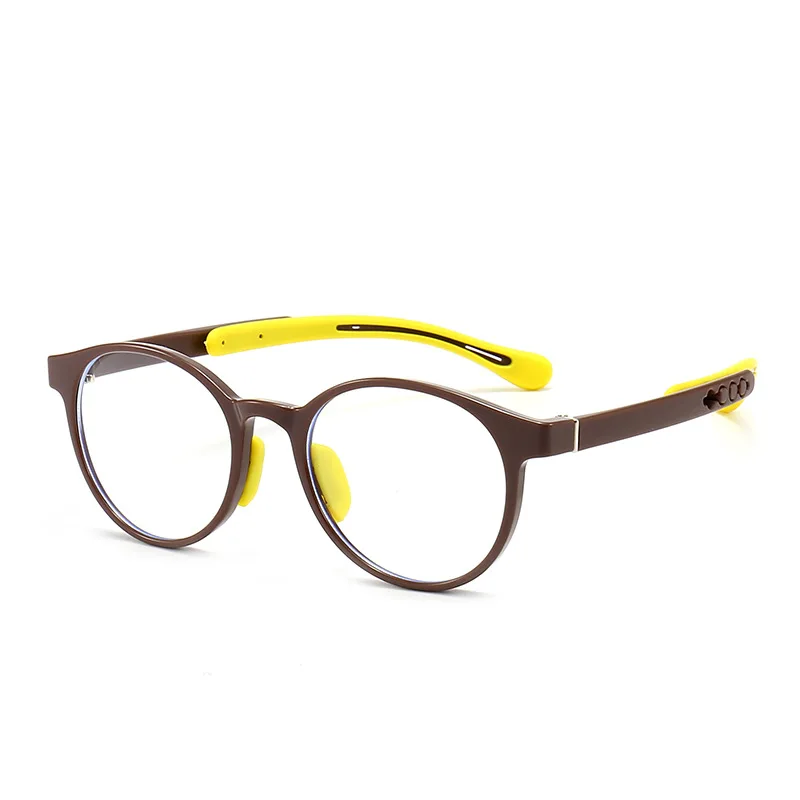 Glazzy TR90 Eye Glass Anti Blue Light Sight Optical Glasses for Girls Boys Latest Eyeglasses Kids Spectacles Frames 2024