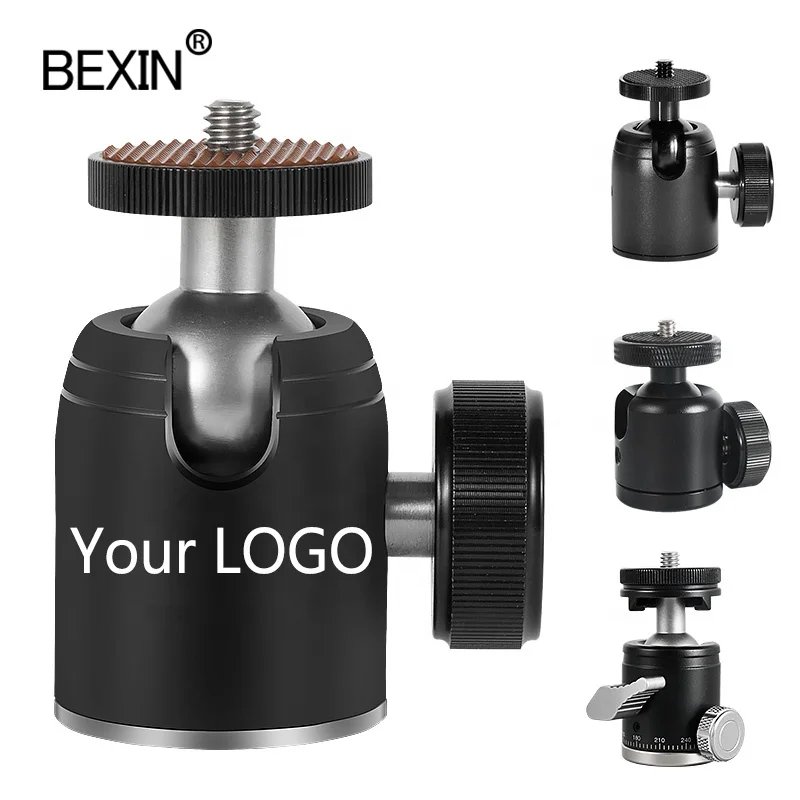  BEXIN dslr Штатив для вспышки 360 градусов Поворотный маленький мини штатив шаровая Головка крепление видеокамеры