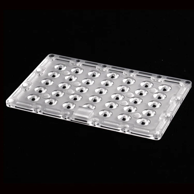 90  Degree Optical Plastic Led  Flood  Light /Street Light Module Lens for 3030