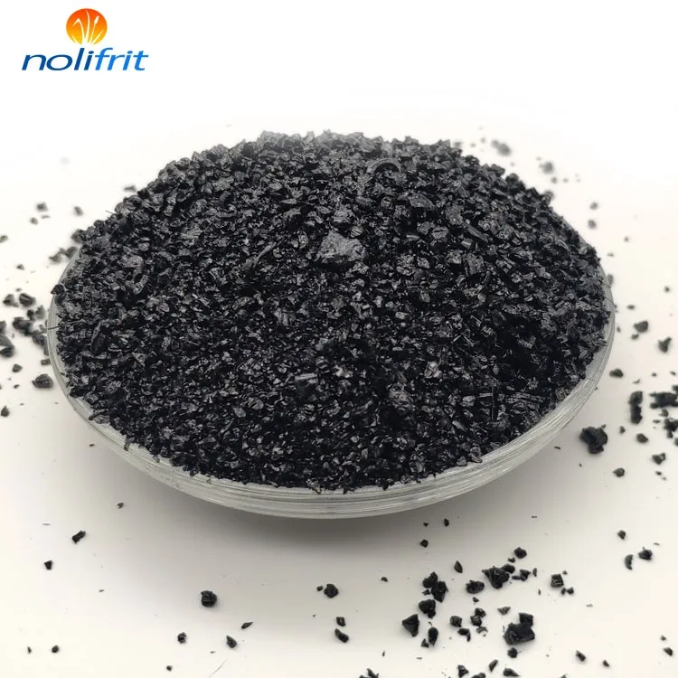 Noli frit ground coat Black glossy direct on frit porcelain vitreous enamel frit