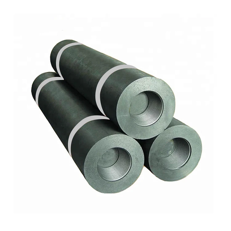 Steelmaking EAFLF Carbon Graphite Electrodes RP250