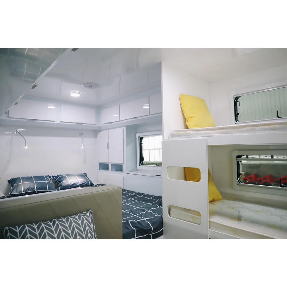 Allroad High Quality Hard Top 4X4 Luxury Family Traction Off Road Caravan trailer