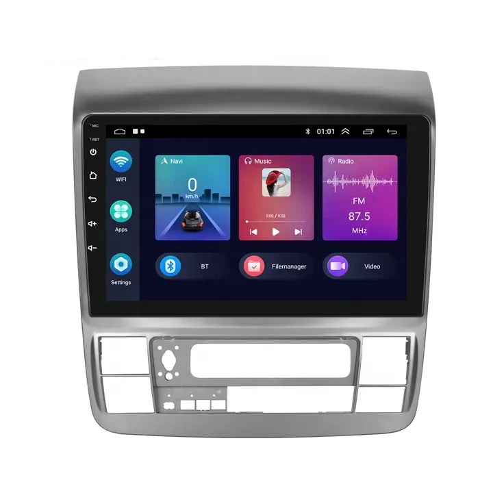 9Inch Android Car Stereo Radio Carplay Android Auto GPS RDS HIFI with AHD Camera For Toyota Alphard 10 Series 2003-2007