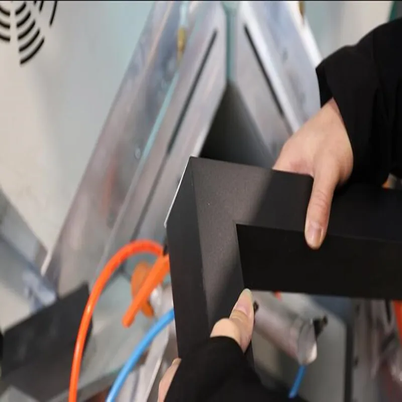 CNC Window Door Making UPVC Window Machine Double Head Cutting Saw Machine