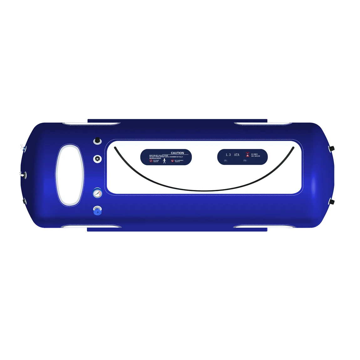 Yilong hbot therapy for beauty sports home 1.3ATA portable hyperbaric chambers with oxygen concentrator