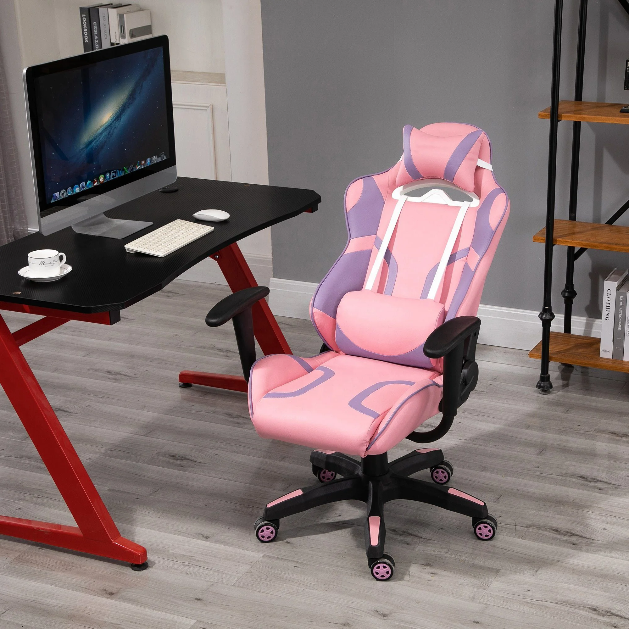 2023 Japan customized LOGO kawaii esport racing style silla gamer gaming cute pink hello gaming chair