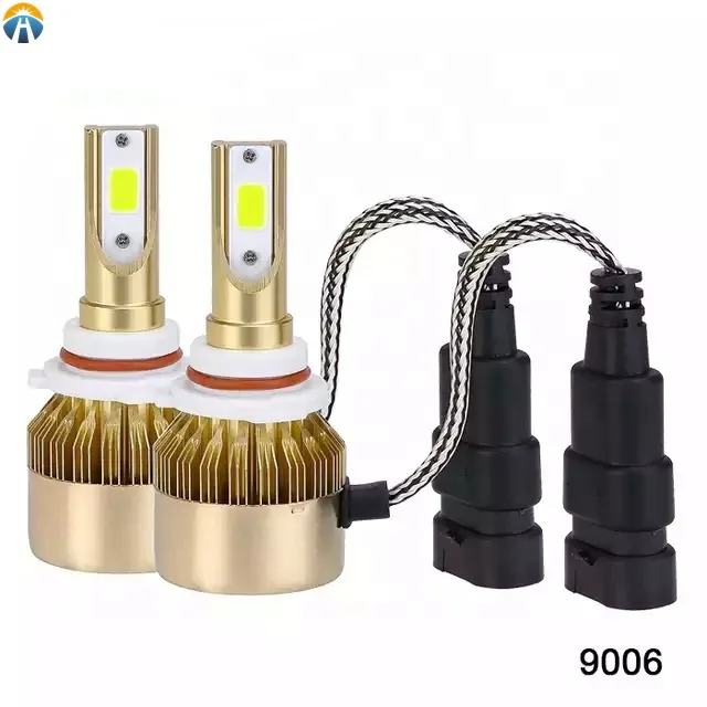 
HyperLight Car LED Headlight C6 Gold 8000Lm 36W led bulbs C6 led head lamps 