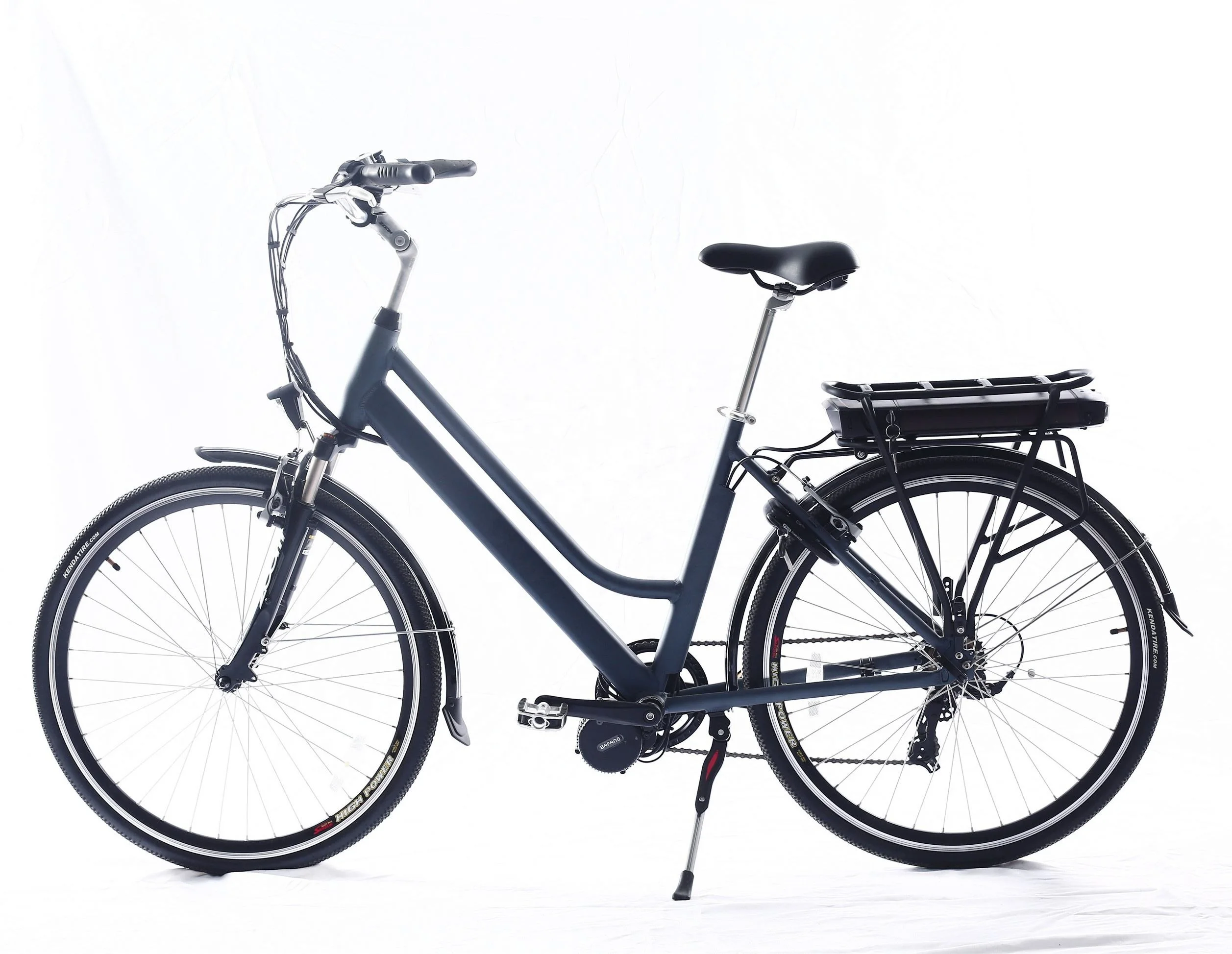 Electric City Bike 700C Bafang 250W Mid Drive Motor 10.4Ah Lithium Battery Ebike For Adult Mid Drive Electric Bicycle