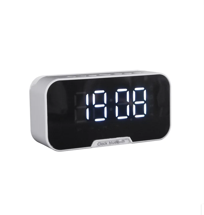 Будильник, радио для спальни, маленькие цифровые часы с usb-портом, выход, питание от аккумулятора, 0-100% затемняемый дисплей