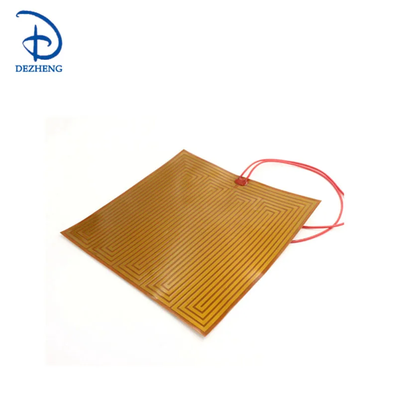 Kapton  Polyimide Heater PI Heating Film Plate Electric Heated Panel Pad Mat Electrotherma Flexible Adhesive Foil