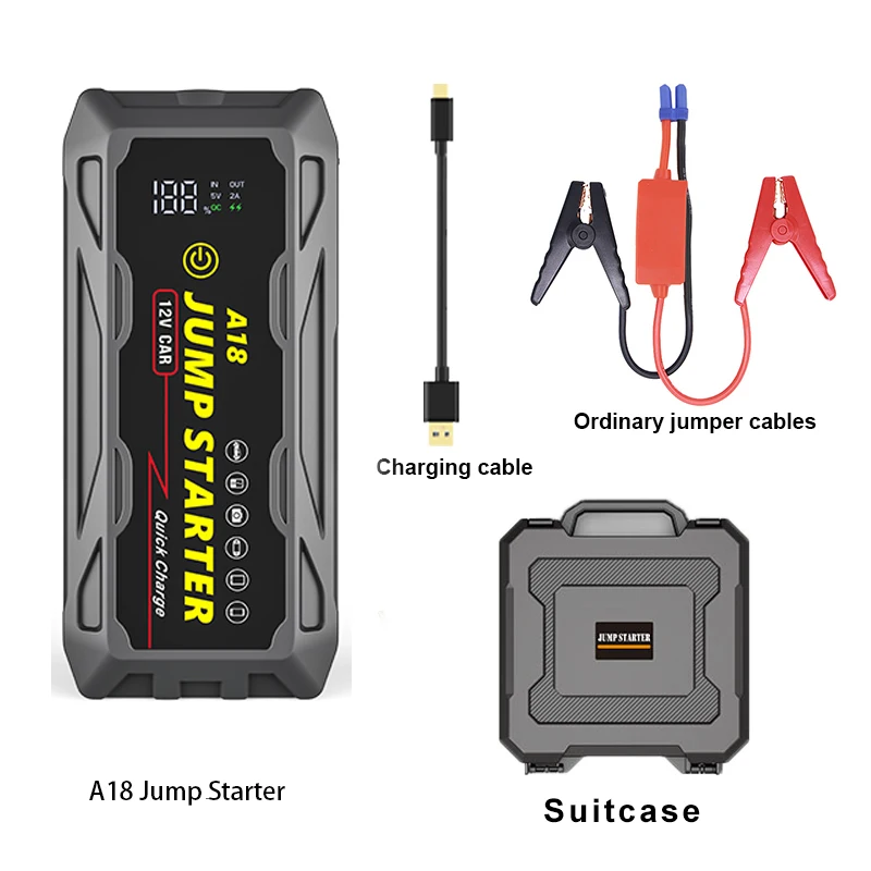 2023 Popular Waterproof Car Jump Starter Emergency Kits Wholesale Lithium Battery Portable Jump Starter