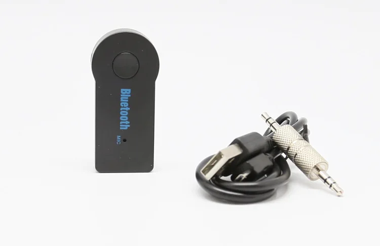 Wireless 3.5mm Stereo Music 5.0 Radio Adapter Aux Usb Bt Hands-free Kit For Cars