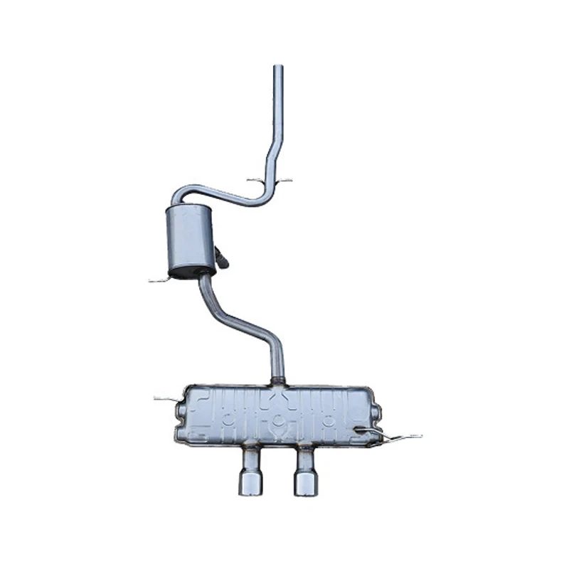 Muffler Flexible Exhaust Pipe With Diffuser For VW Golf 6 MK6 Refitted Upgrade To R20 GTI 2009-2016 Car Exhaust Muffler Pipes