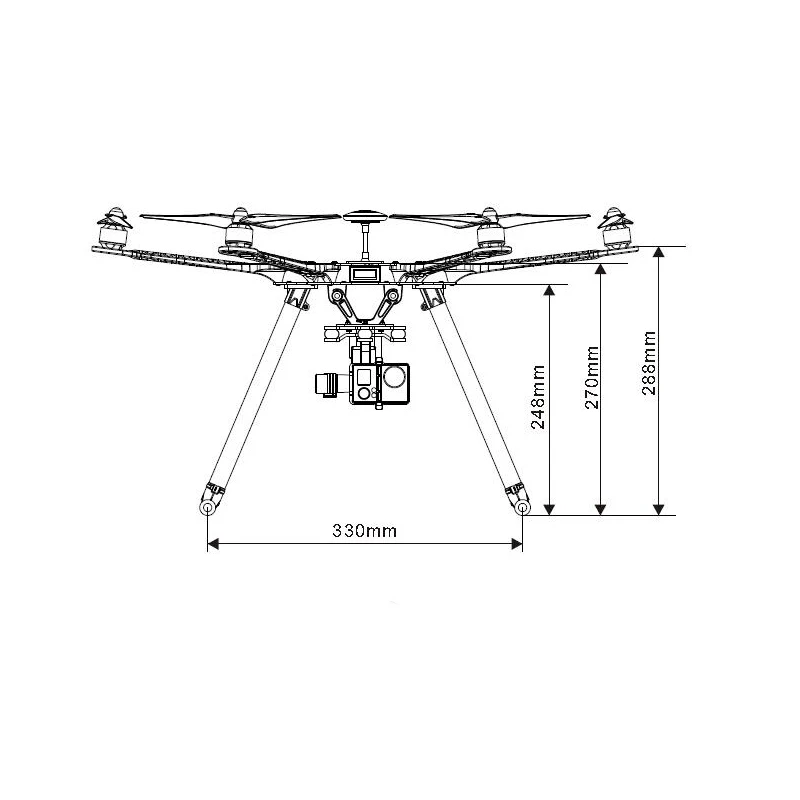 Specially designed carbon fiber drones professional long distance hd camera diy long range drone kit brushless drone motor