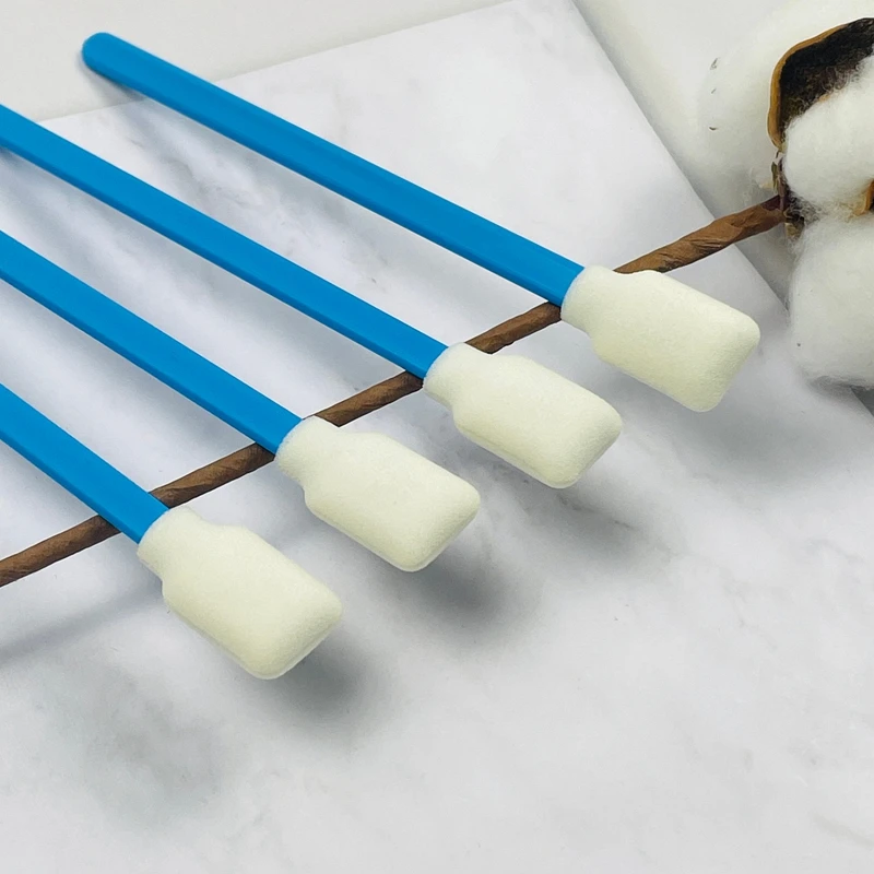 50 PCS Cleanroom Foam Swab Square Head Printhead Car Slot Clean Swab