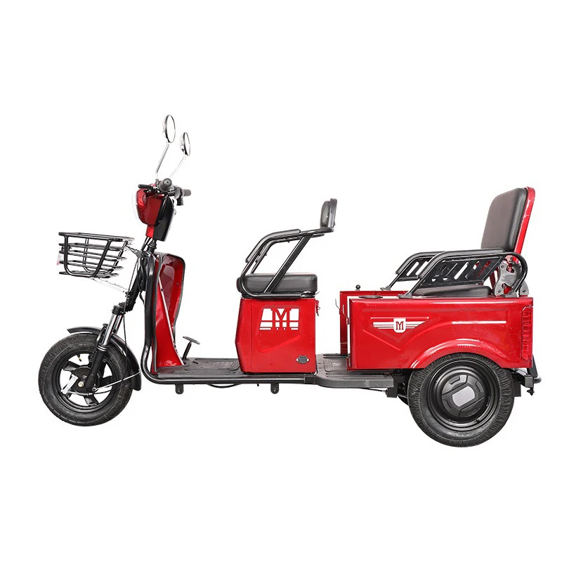 
Passenger Folding used battery 3 wheel electric adult tricycle 