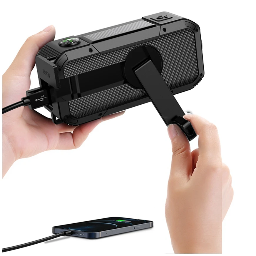 Customization Receiver Solar Speakers The Mp3 Multimedia Radio With Am Fm Automatic Sch Station