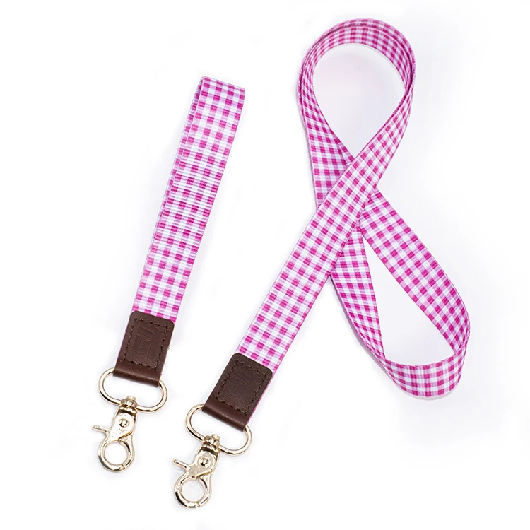 Product heat transfer polyester fabric custom usb keychain anime lanyard keychain lanyard