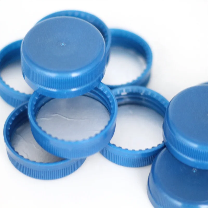 Threaded Cap with Induction Seal Plastic Engine Pilfer Proof Screw Oil Cap Safety Ring Engine Oil Bottle Lids Lube Bottle