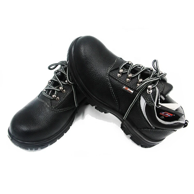 Men's Black Forest Outdoor Climbing Low Top Leather Safety Shoes