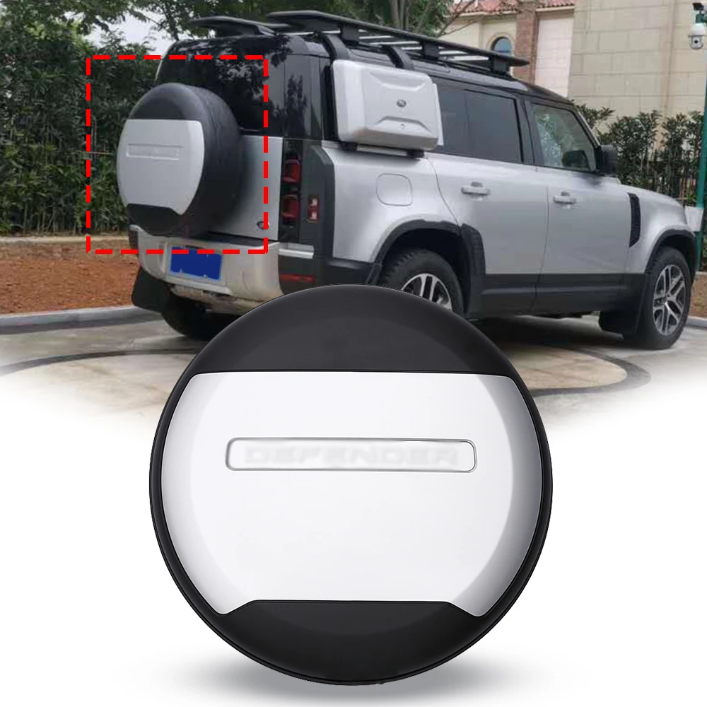 For land rover defend Spare Tire Cover SUV Exterior Accessory ABS Spare Wheel Cover for Land rover defend 2020