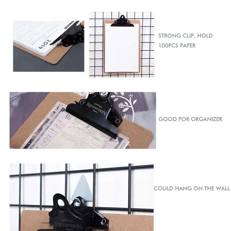 New high quality writing Clipboard, hanging menu display board, student file board clip, Clipboard A5, A4