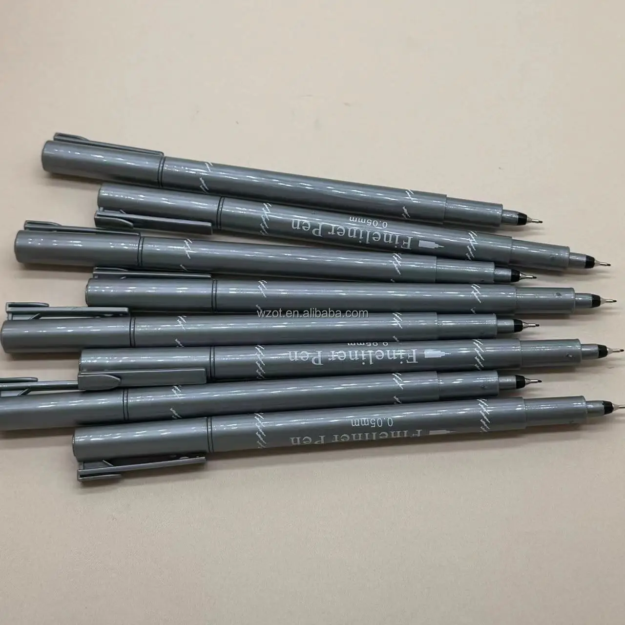 Promotional OUTAE Drawing Fineliner Smoothing Writing Pens Plastic 0.05 mm Ballpoint Pen