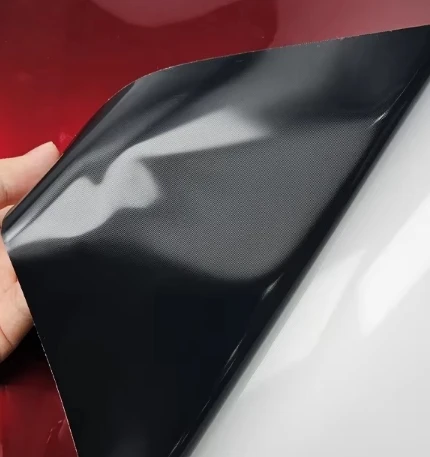 PET Liquid Metallic Silver Vinyl Car Sticker Car Motorcycle Car Painting High Glossy Red Metallic Vinyl Film popular color