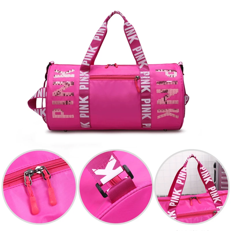 Fashion Black Quilted Luxury Spinnanight Tote Overnight Bags Large Customized Womens Travel Duffle Weekender Bag