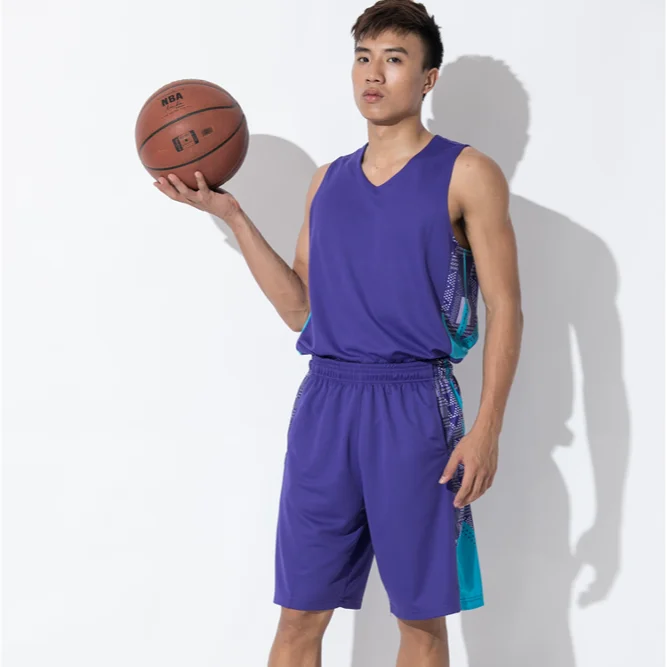 Высококачественные пустые сублимированные двусторонние новейшие дизайнерские баскетбольные майки