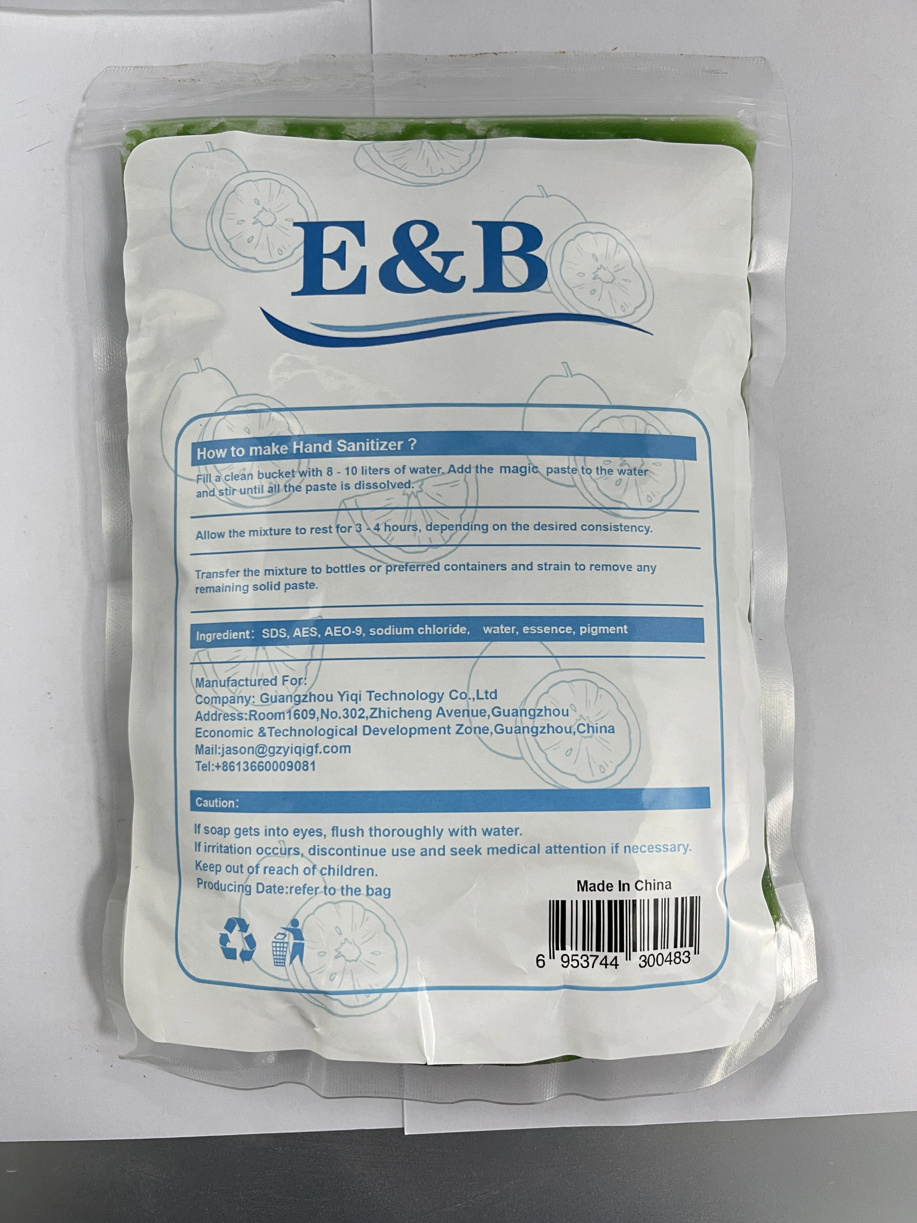 Multi-Purpose Concentrated Hand Sanitizer for Household Use