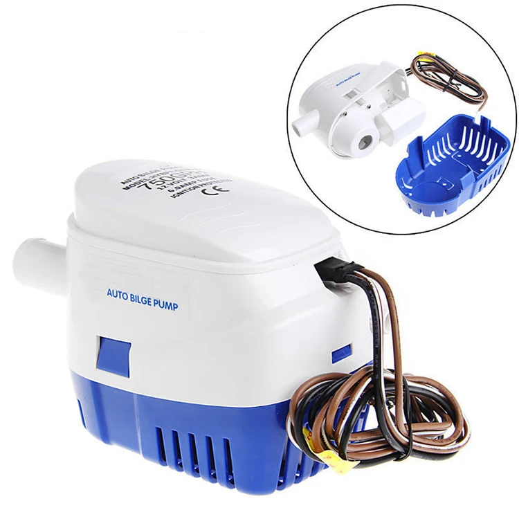 Оптовая продажа singflo HYBP1-G1100-02 12V 1100gph лодка Трюмная помпа автоматические Трюмные насосы