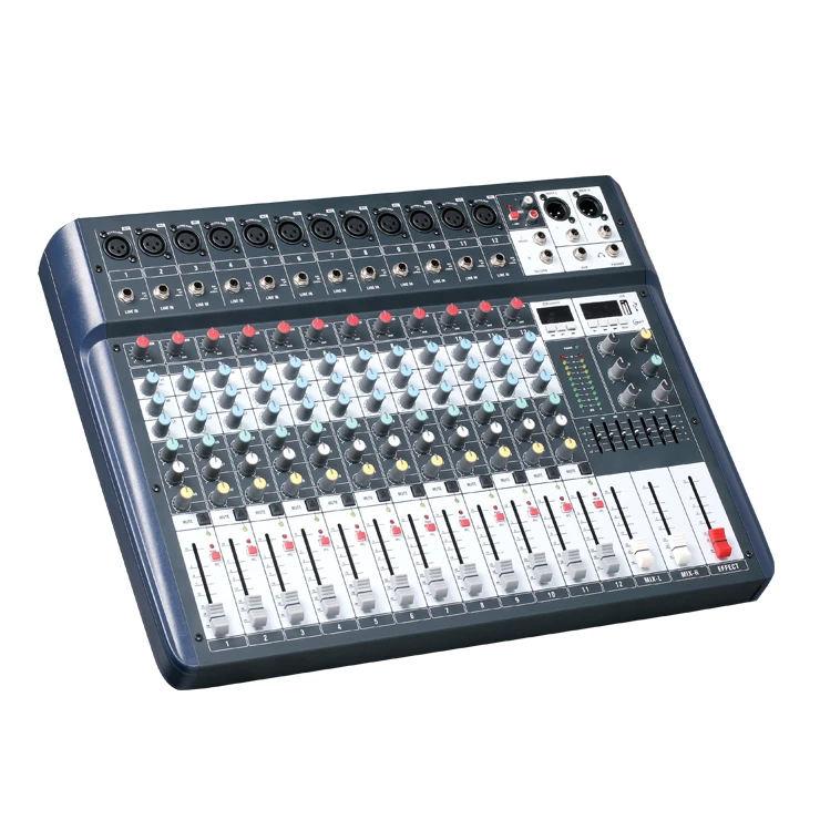 Профессиональный 8CH звукомикшер soudn системы 8 каналов микшерный пульт