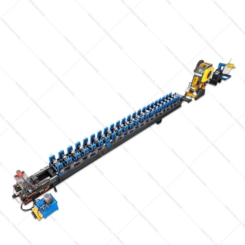 Supermarket Metal Furring Channel Storage Rack Girde Truss Beam Steel Truss Roll Forming Making Machine