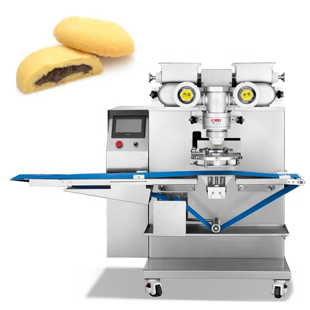 Factory Direct Professional Pastry Making Machine Bakery Encrusting Equipment Moon-cake Making Machine