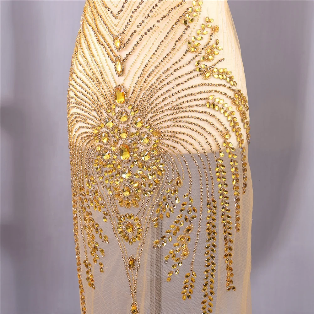 
Bridal sash crystal beaded bodice embroidered patches sequin hot fix rhinestone bodice rhinestone applique 