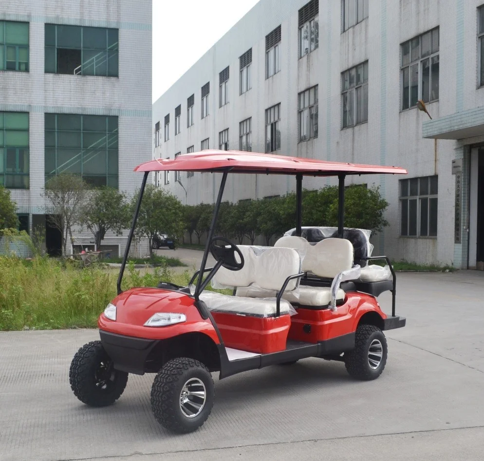 4+2 seats electric cart  for garden tourist with 48v electric car conversion kit