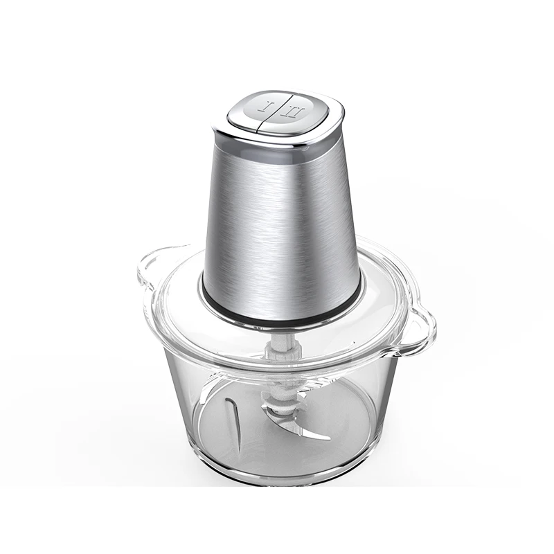Hot sale factory price meat grinder electric chopper automatic with glass Stainless steel bowl