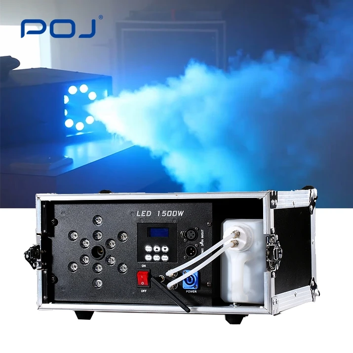 Jyo OJ-Y12T Led 1500 Вт машина для горячего распыления и предотвращать запотевание, объем резервуара для лекарственных средств воды туман машина