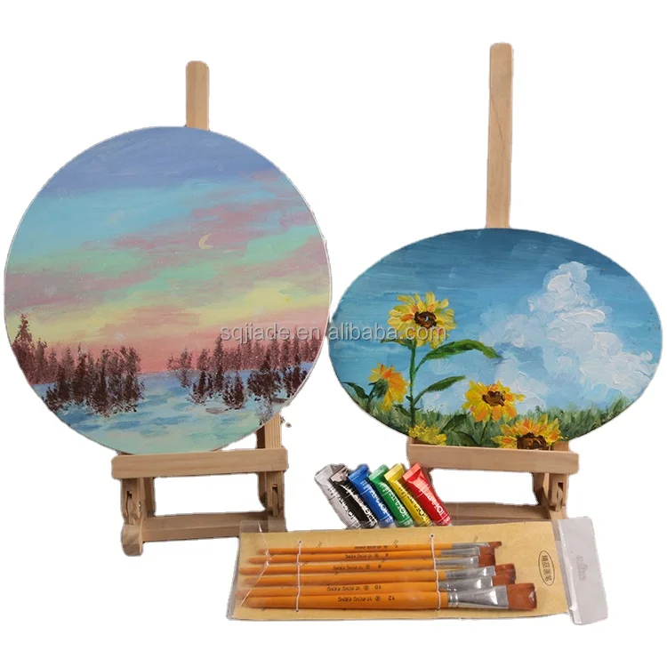 Custom Canvas Panels Board Wall Art Stretched Blank Painting Canvas For Oil Painting