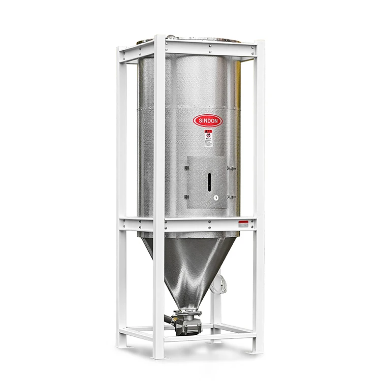 Large Capacity 304 Stainless Steel Material Dryer Hopper For High Moisture Plastics