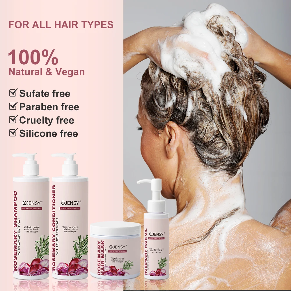 Шампунь и кондиционер без сульфатов органическое аргановое масло веганское для роста волос луковое розмарина лечение