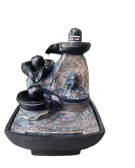 Ganesha Statue Hindu God Indoor Water Fountain Home Decoration Elephant Statues