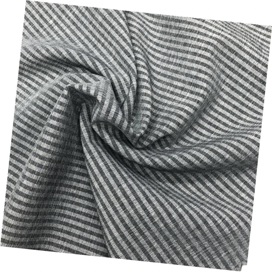 Жаккардовая клетчатая ткань 100D Cation 4 Way стрейч дышащая с полосатым узором для брюк одежда тренировок упакованная в рулонах