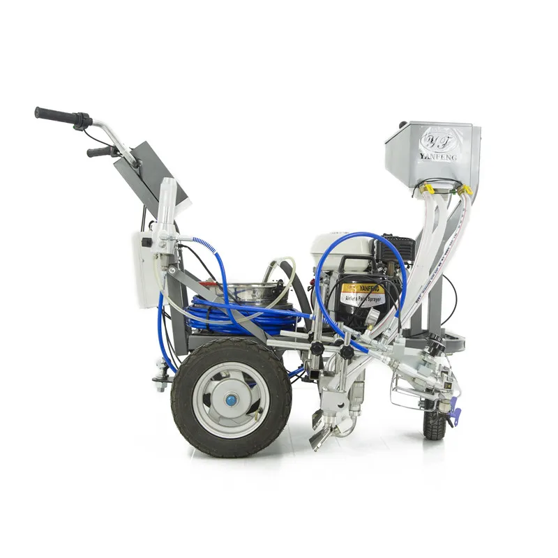 Машина для маркировки дорог с ручным нажимом