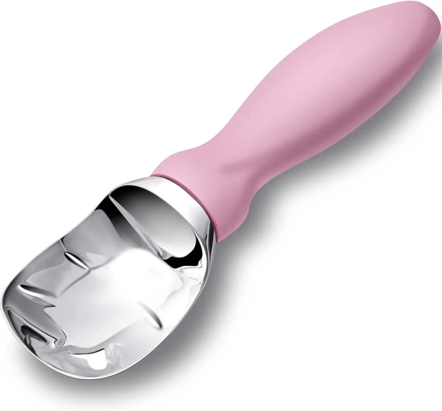 New design factory price antifreeze stainless steel ice cream scoop with pp handle